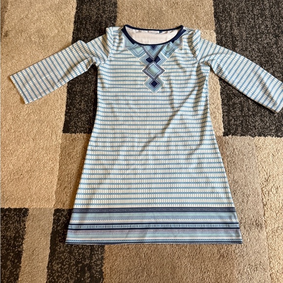 Cabana Life Navy and White Dress - Picture 1 of 5